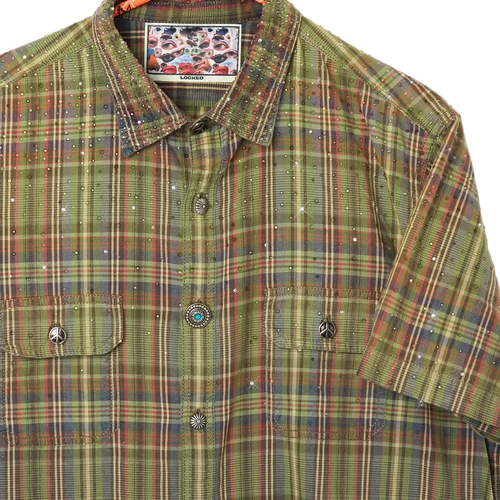 Summer Rain Metal Button up