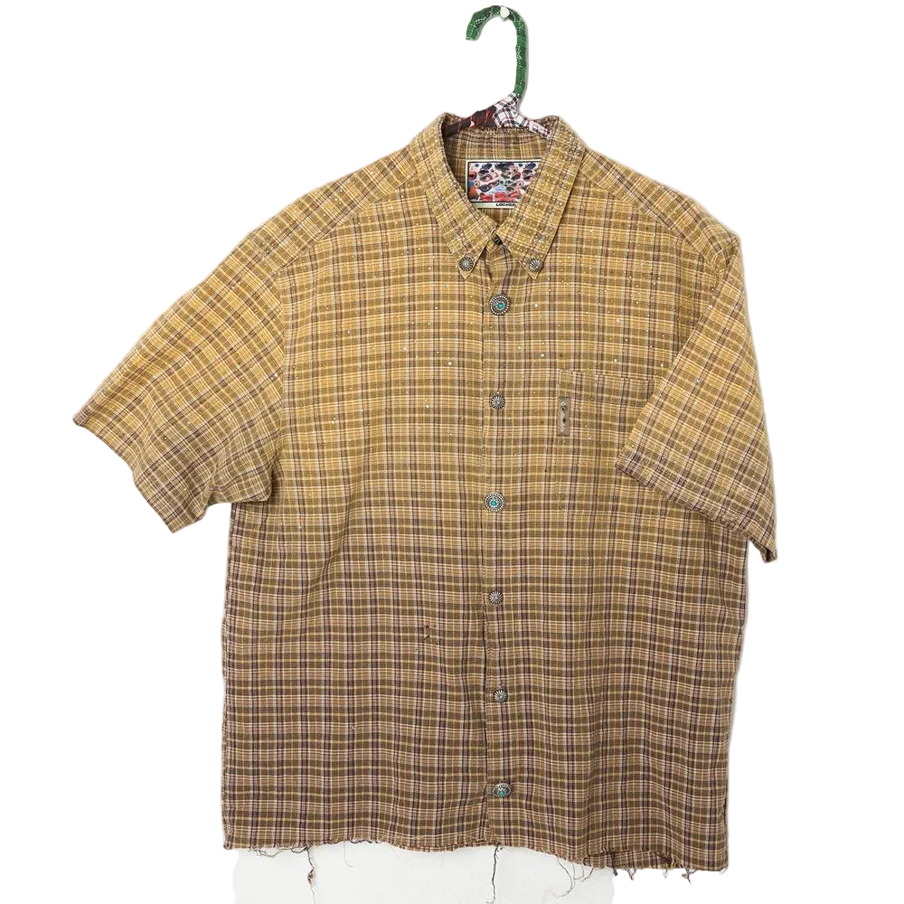 Summer Rain Metal Button up